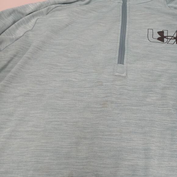 Under Armour Adult Loose Fit 1/4 Zip Pullover Active Jacket - Picture 9 of 9